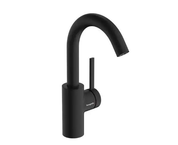 Hansgrohe Zesis S – Mitigeur de lavabo avec bonde, CoolStart, EcoSmart+, noir mat 74740670