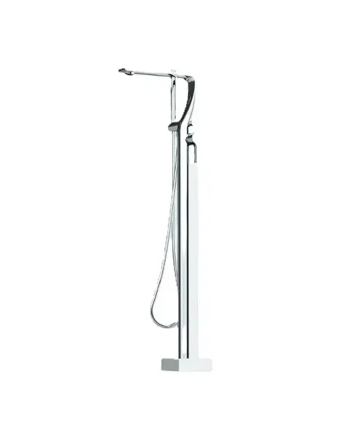 Steinberg 230 – Mitigeur de baignoire pour montage au sol, avec accessoires, chrome 230 1163 2