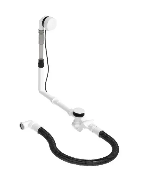 Duravit – Garniture de vidage et trop-plein pour baignoire, blanc 792219000000000