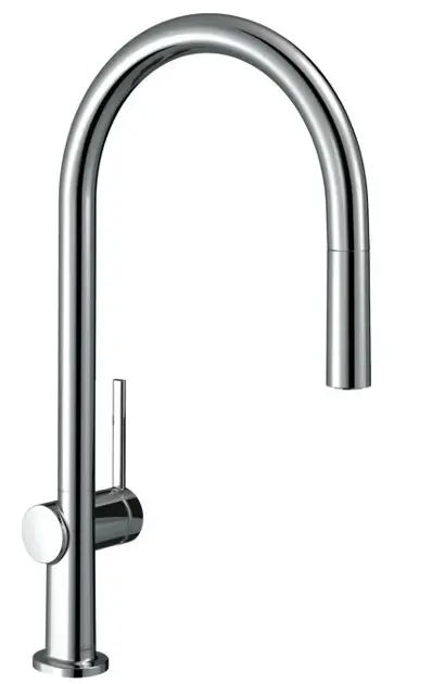 Hansgrohe M54 – Mitigeur d&rsquo;évier Talis avec bec extractible, sBox, chrome 72803000