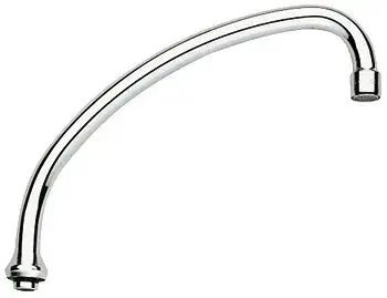 Grohe – Bec pour mitigeurs de cuisine à poser, 1/2&Prime;, chrome 13077000