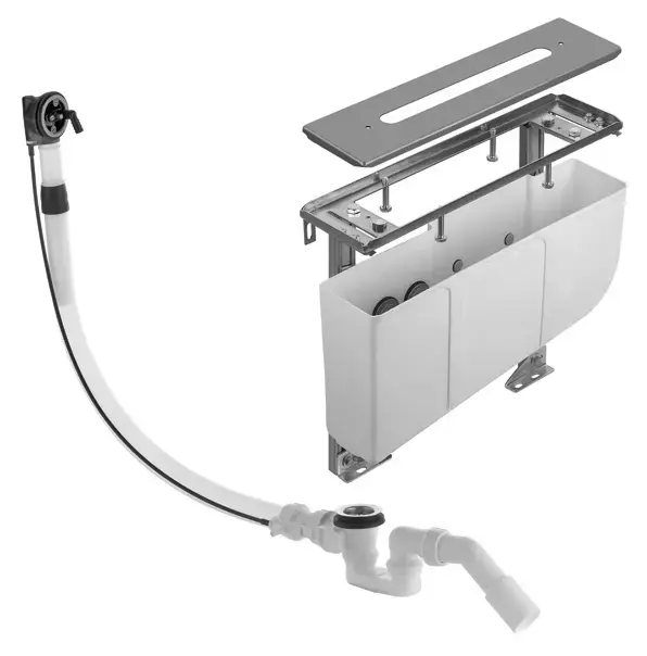 Keuco – Corps de montage pour installation 3 trous, garniture de vidage et trop-plein 51130000075