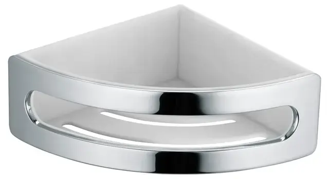 Keuco Elegance – Panier de douche en plastique, blanc 11657000100