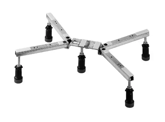 Duravit – Pieds, pour receveur de douche, longueur plus de 1000 mm, hauteur de 85-105 mm 790101000000000