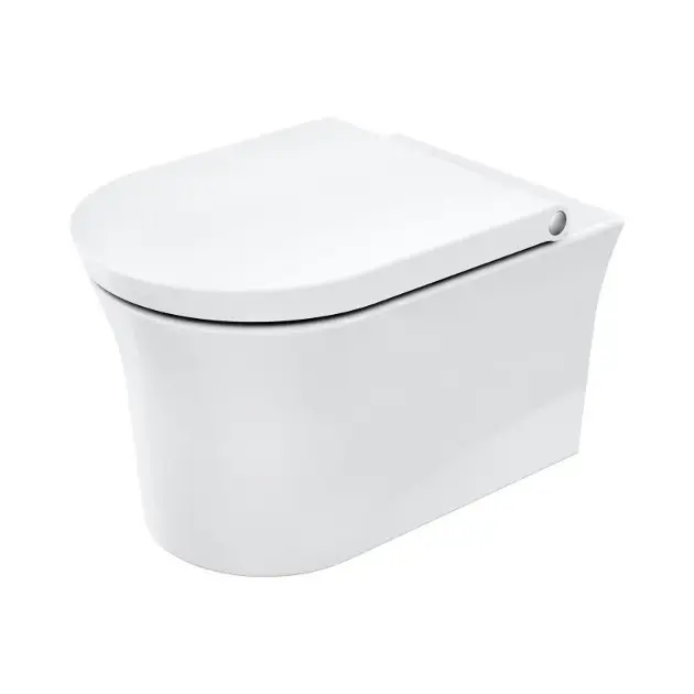 Duravit White Tulip – WC suspendu HygieneFlush, Rimless, HygieneGlaze, blanc 2576092000