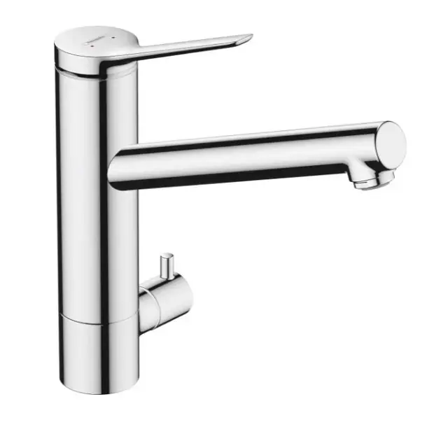 Hansgrohe Zesis M33 – Mitigeur d&rsquo;évier 200, vanne d&rsquo;arrêt, chrome 74808000
