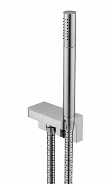 Steinberg 230 – Ensemble de pommeau de douche, support et flexible, chrome 230 1670