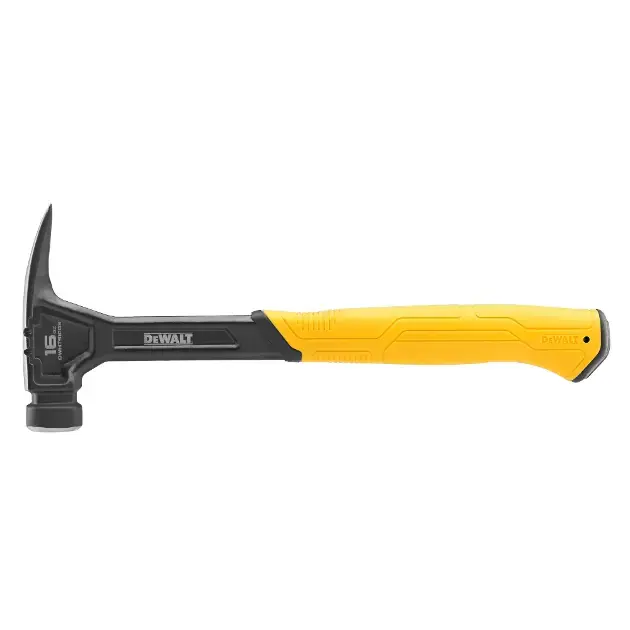 DeWALT – Marteau de charpentier 454 g, panne droite, tête plate DWHT51003-0