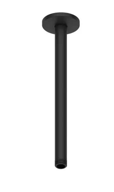 Duravit – Bras de douche, de plafond, 30 cm, noir mat UV0670026046