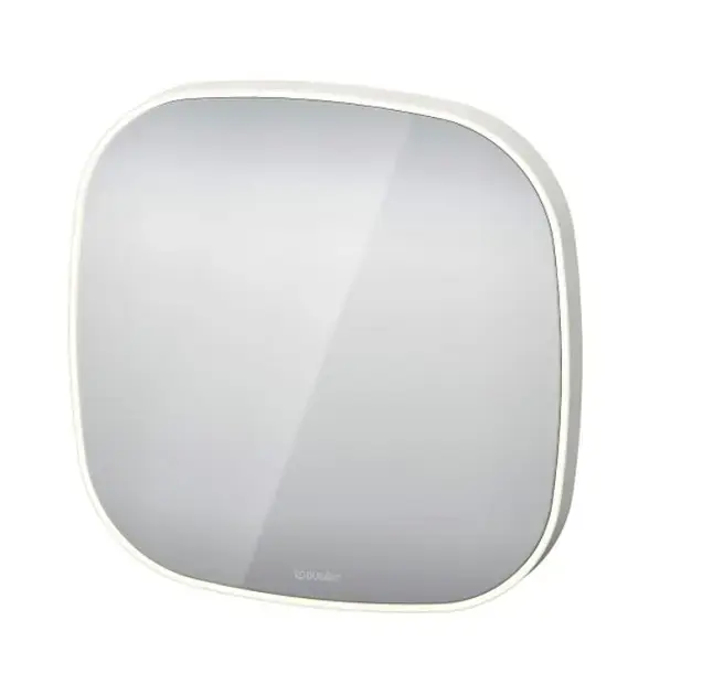 Duravit Zencha – Miroir avec éclairage LED, 70x70x5 cm, blanc mat ZE7066000000000