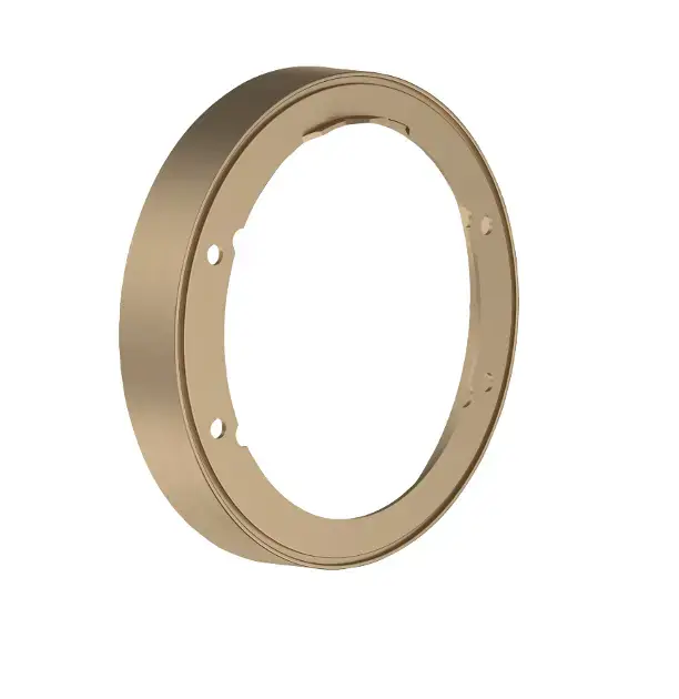 Hansgrohe - Rosace de rallongement diamètre 150 mm, bronze brossé 13597140