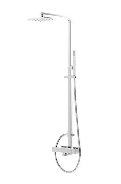 Steinberg 160 – Set de douche avec thermostat, 15×22 cm, chrome 160 2721