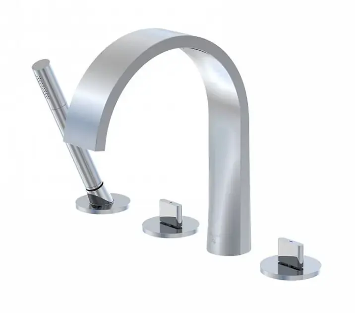Steinberg 280 – Mitigeur pour montage sur bord de baignoire, 4 trous, chrome 280 2400