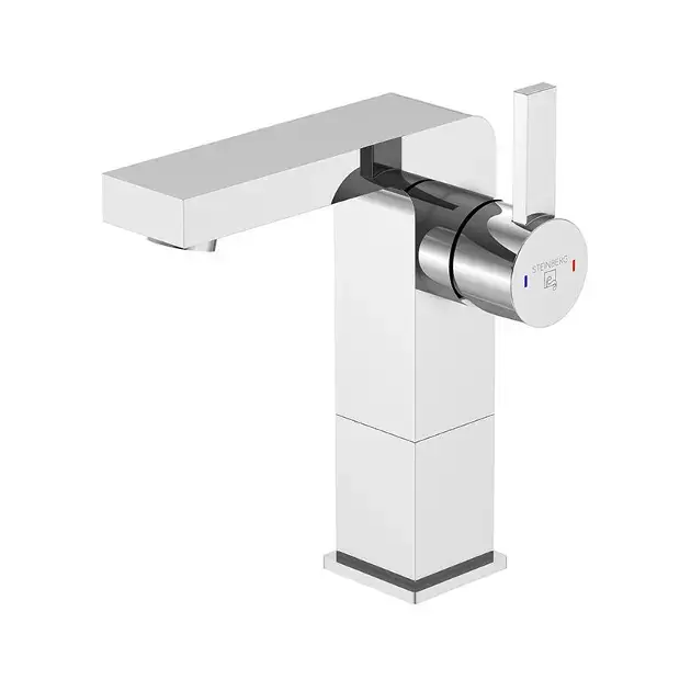 Steinberg 120 – Mitigeur de lavabo avec vidage, chrome 120 1755