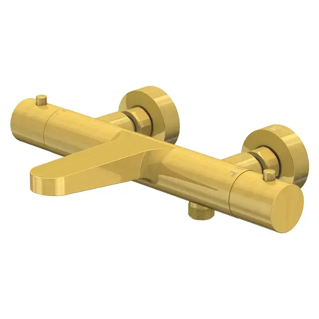 Steinberg 340 – Mitigeur thermostatique de baignoire, or brossé 340 3100 BG