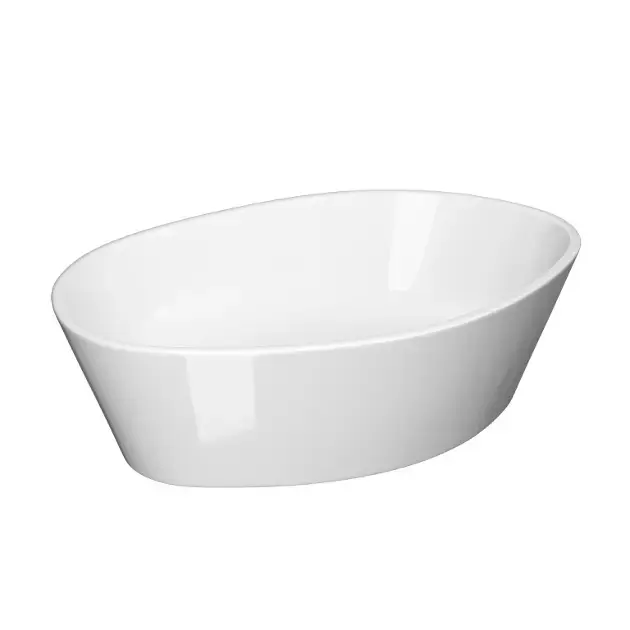 Cersanit City – Vasque à poser, 53×35 cm, sans trop-plein, blanc K35-046