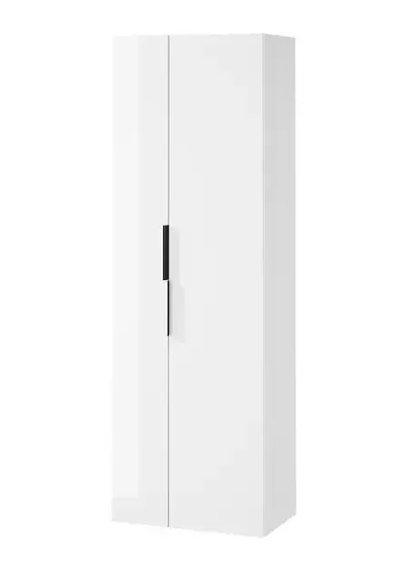 Cersanit City – Armoire haute, 180x60x36 cm, 2 portes, blanc S584-019-DSM