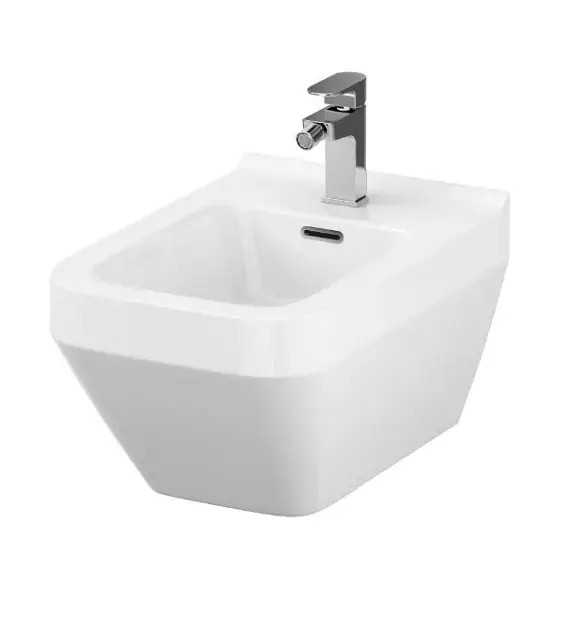 Cersanit Crea – Bidet suspendu, trou pour robinet, blanc K114-010