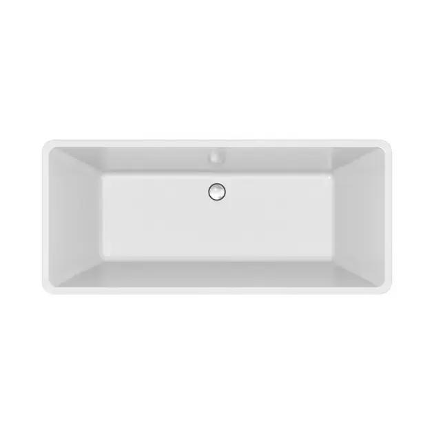 Cersanit Crea – Baignoire en îlot, 162×72 cm, pieds inclus, blanc S301-299