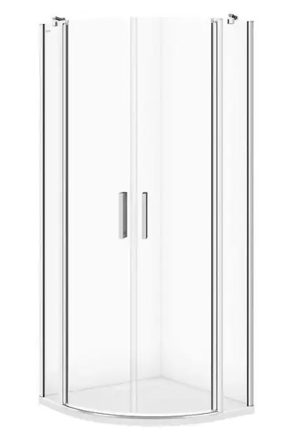 Cersanit Moduo – Cabine de douche 80×80 cm, chrome/verre clair S162-009