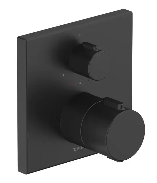 Duravit – Mitigeur thermostatique encastré, noir mat TH4200015046