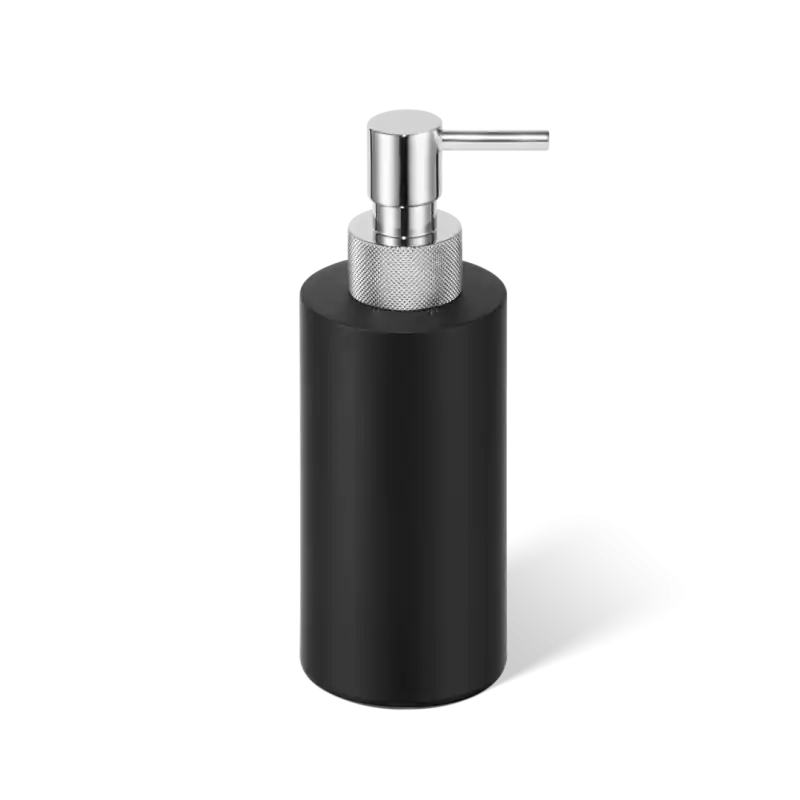 Zeepdispenser CLUB SSP 3 zwart/chroom