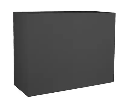 Jardinière Muret LOFT L GRAPHIT 78,5×29,5×60 cm 46L Gris Anthracite