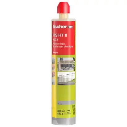Résine hybride de scellement FIS HT II 300ml T Ton Gris