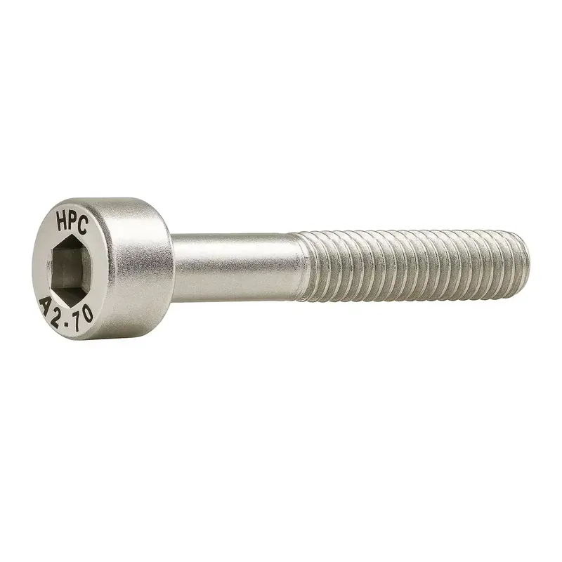 Vis à tête cylindrique six pans creux - CHC - (DIN 912) - M 10 x 65 Inox A2
