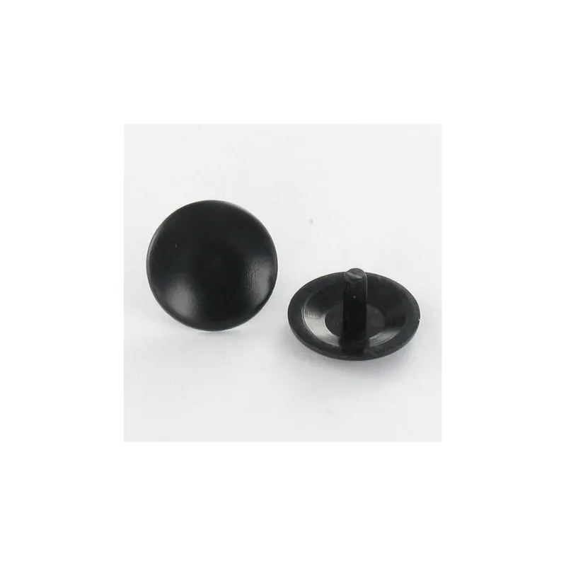 1 x Cache vis Spax nylon noir Diamètre de tête: 15 QUEU2.5X7
