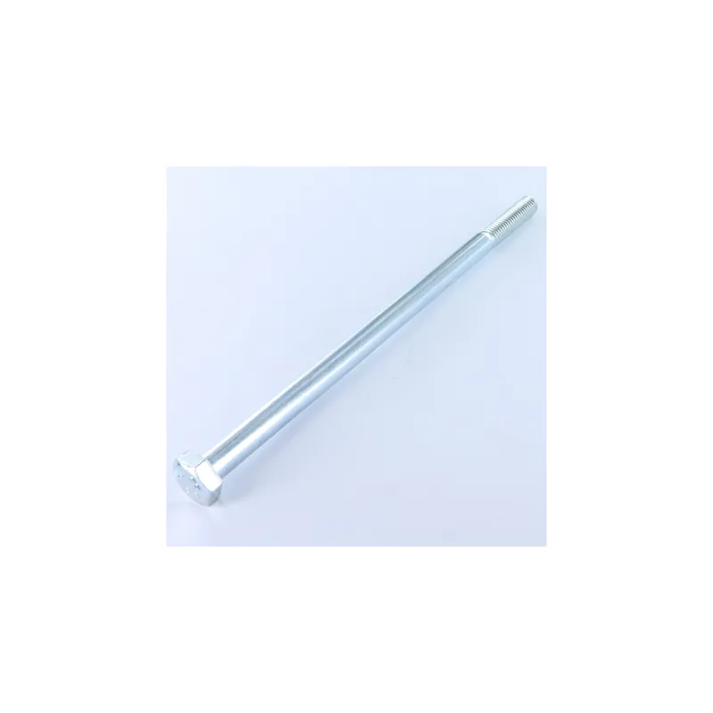 1 x Corps de boulon filetage partiel Tête hexagonale TH M10X210 Classe 8.8 Acier zingué