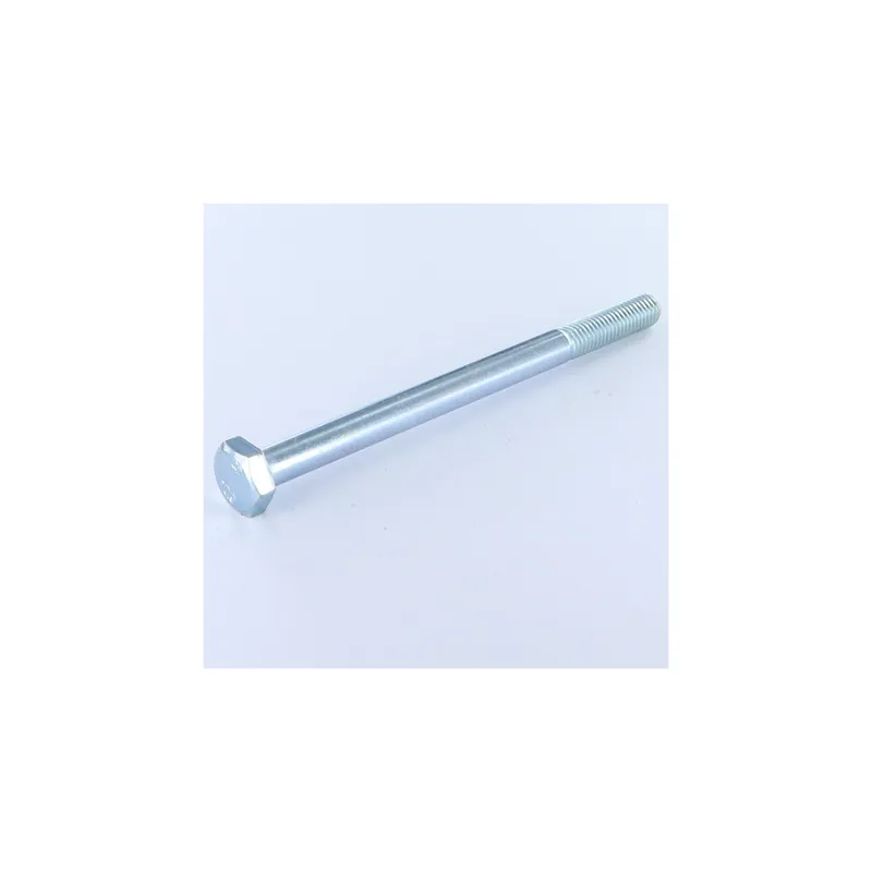 1 x Corps de boulon filetage partiel Tête hexagonale TH M24X140 Classe 10.9 Acier zingué