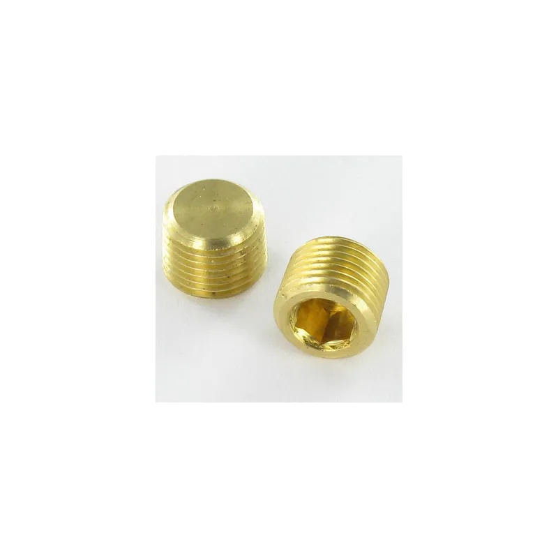 1 x 1/8 GAZ Longueur 8 6 pans Clé 5 Laiton R.1101