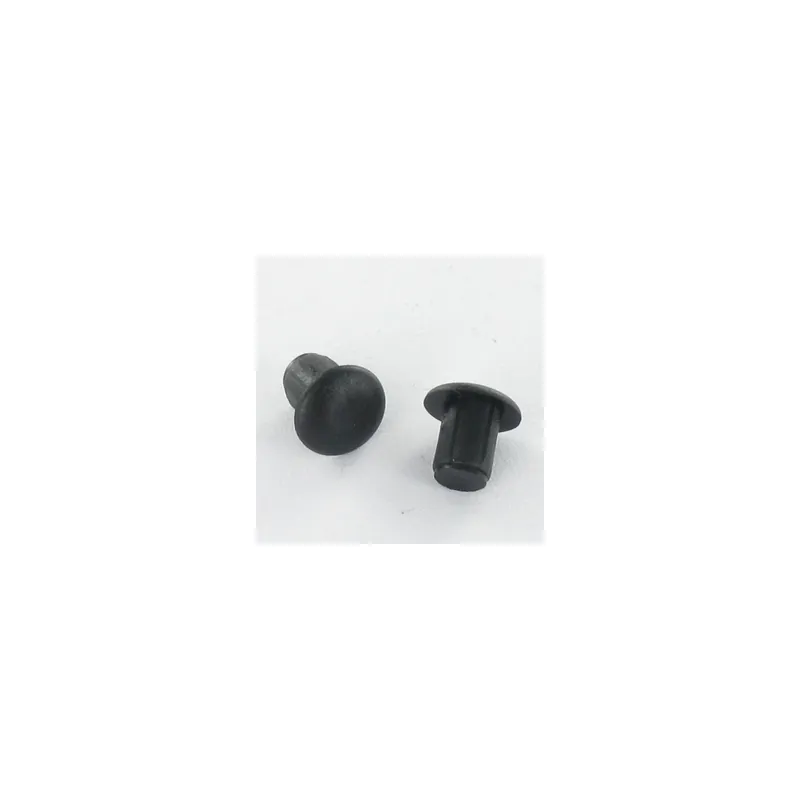 1 x Bouchon Diamètre du corps 13 Diamètre de tête: 16 Longueur sous tête 8.5 RAL9005 noir foncé