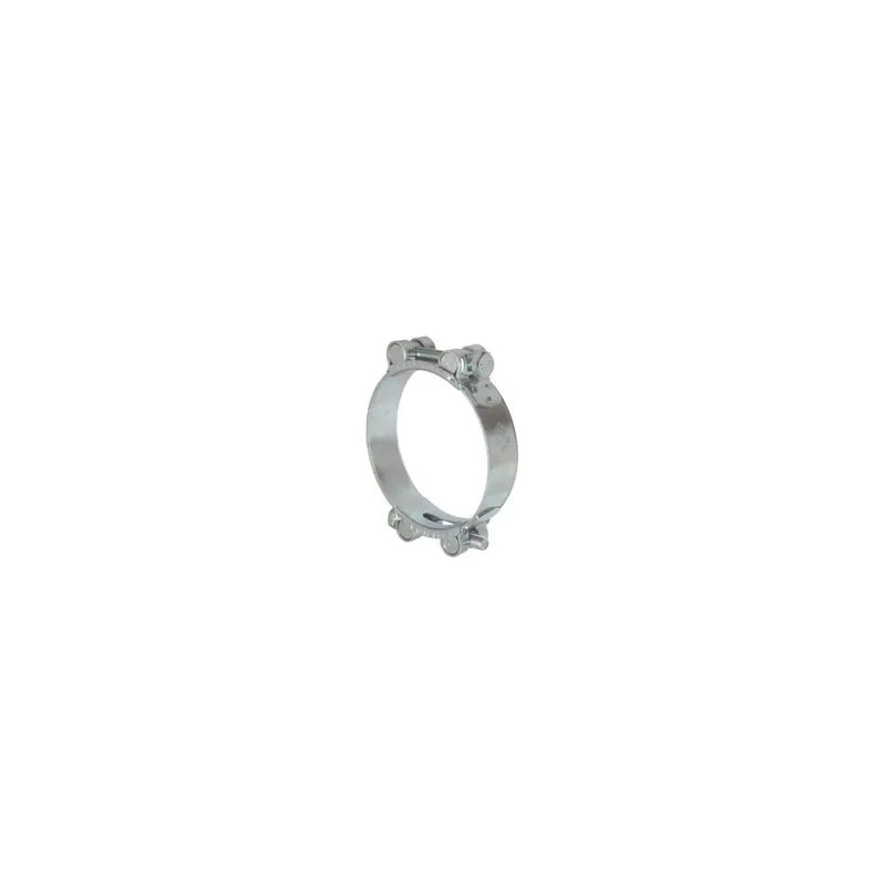 1 x Collier à tourrilon double serrage Diamètre 149 à 161 Acier zingué W1