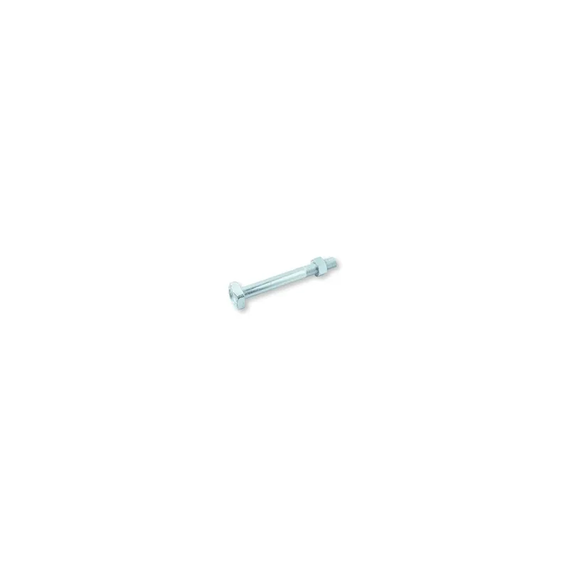 1 x Boulon (vendu avec Ecrou) Charpente M18X400 Tête carrée 30X30X13 Acier zingué