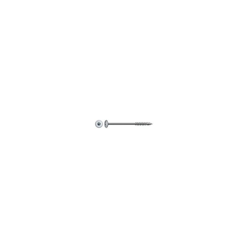 1 x Spax Vis bois Tête disque TORX T30 6X200 Filetée sur 65 4CUT WIROX