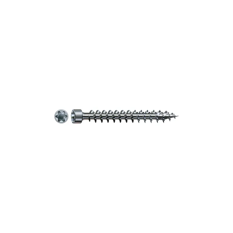 1 x Spax Vis bois Tête cylindrique TC TORX T40 8X220 Filetage total 4CUT WIROX