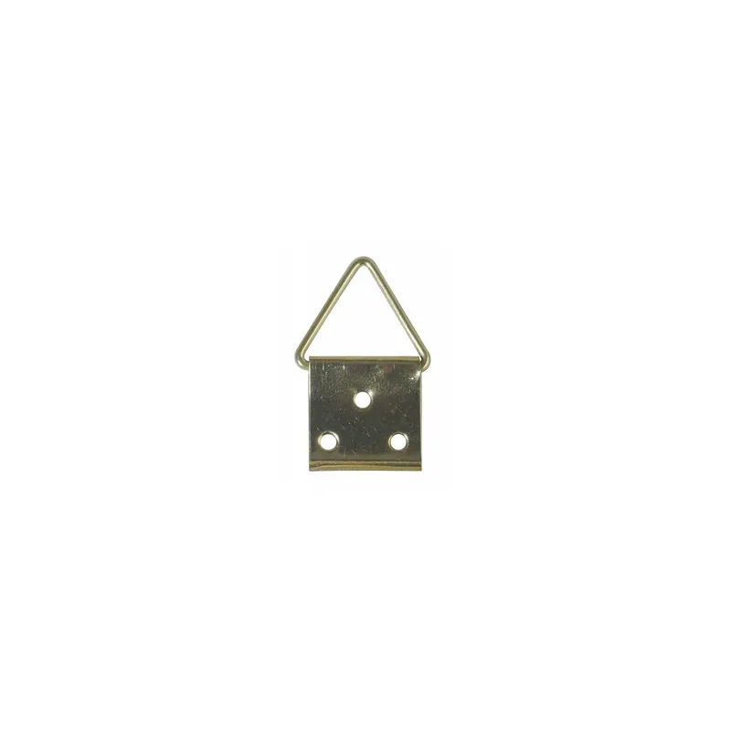 1 x Attache triangulaire pour tableau 6MM Acier brut