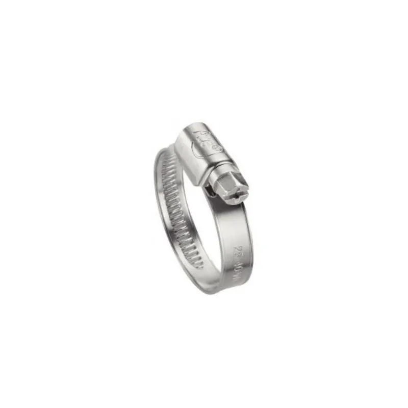1 x Collier de serrage bande non perforée 9MM Diamètre 16 à 27 Acier zingué W1