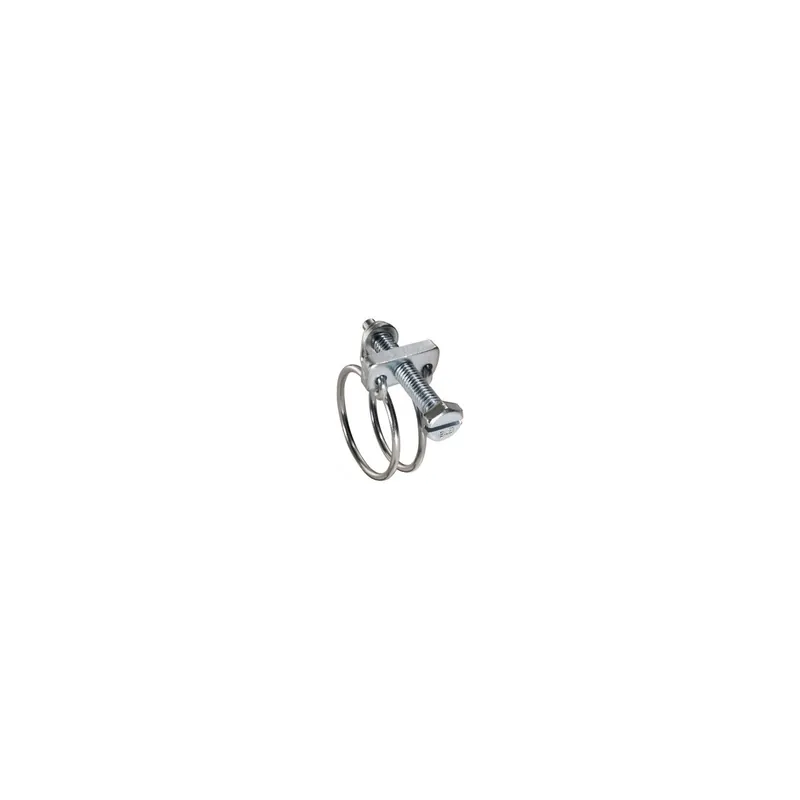 1 x Collier de serrage à double fil Diamètre 75 à 80 Inox W4