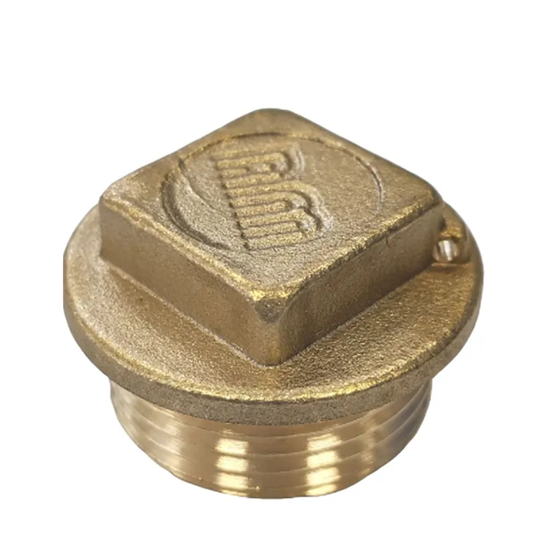 1 x Bouchon mâle figure 290 avec plomb 1&Prime; Laiton