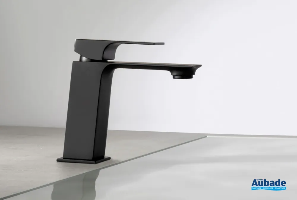 Mitigeur de lavabo medium Noir mat Puma de Paini