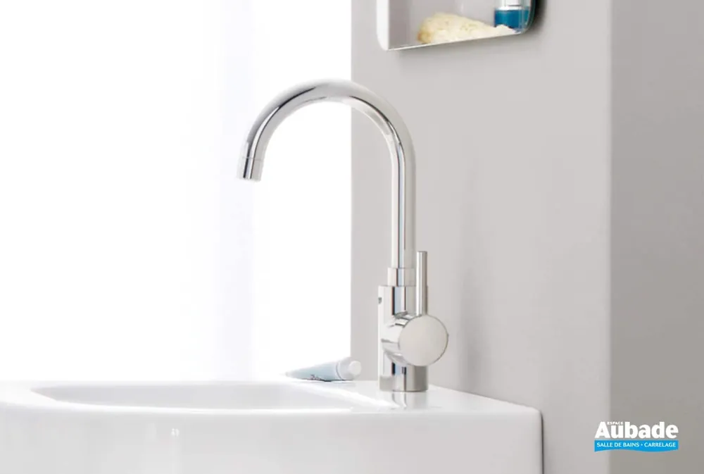Mitigeur monocommande Lavabo Taille L Concetto Chromé