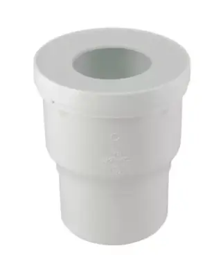 Pipe WC PVC blanc Nicoll