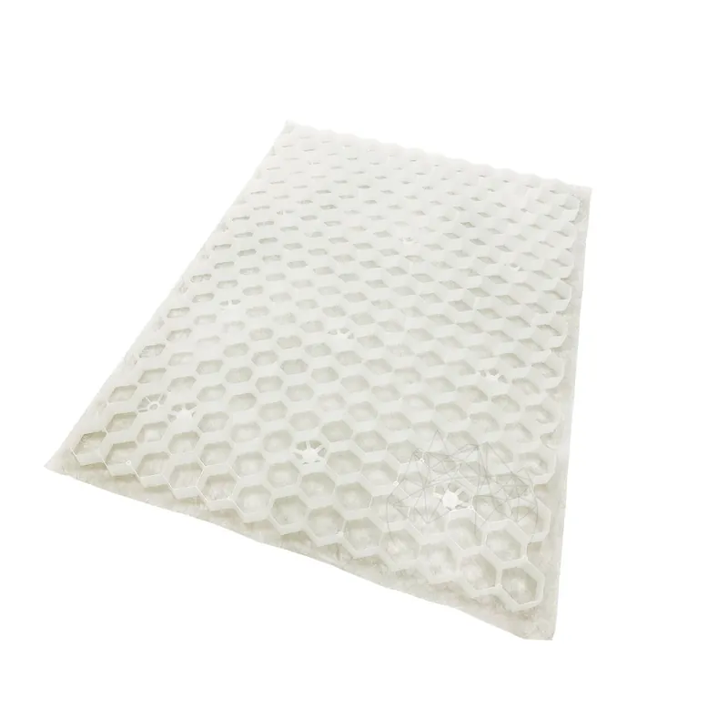 BERA – Système d&rsquo;entretoises paysagères pour la stabilisation du gravier Fix Lite – S – blanc, 60 x 80 cm